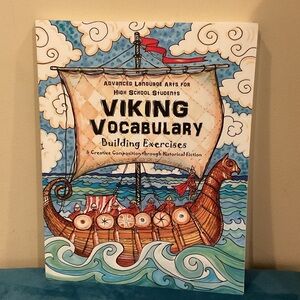 Viking Vocabulary Building Exercises Book by The Thinking Tree
